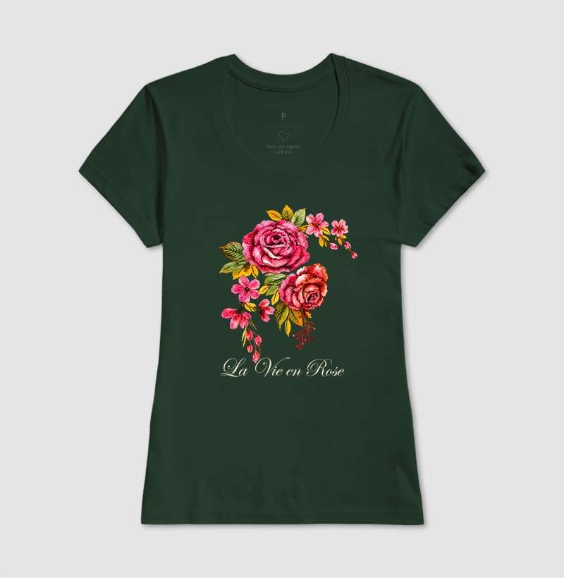 Camiseta La Vie en Rose - Imagem 13