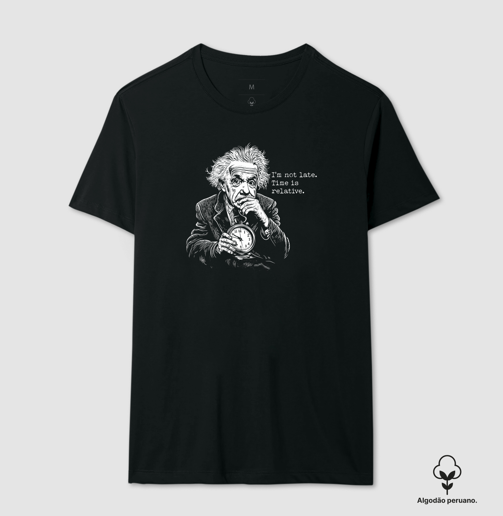 Camiseta - "I'm not late" - Imagem 4