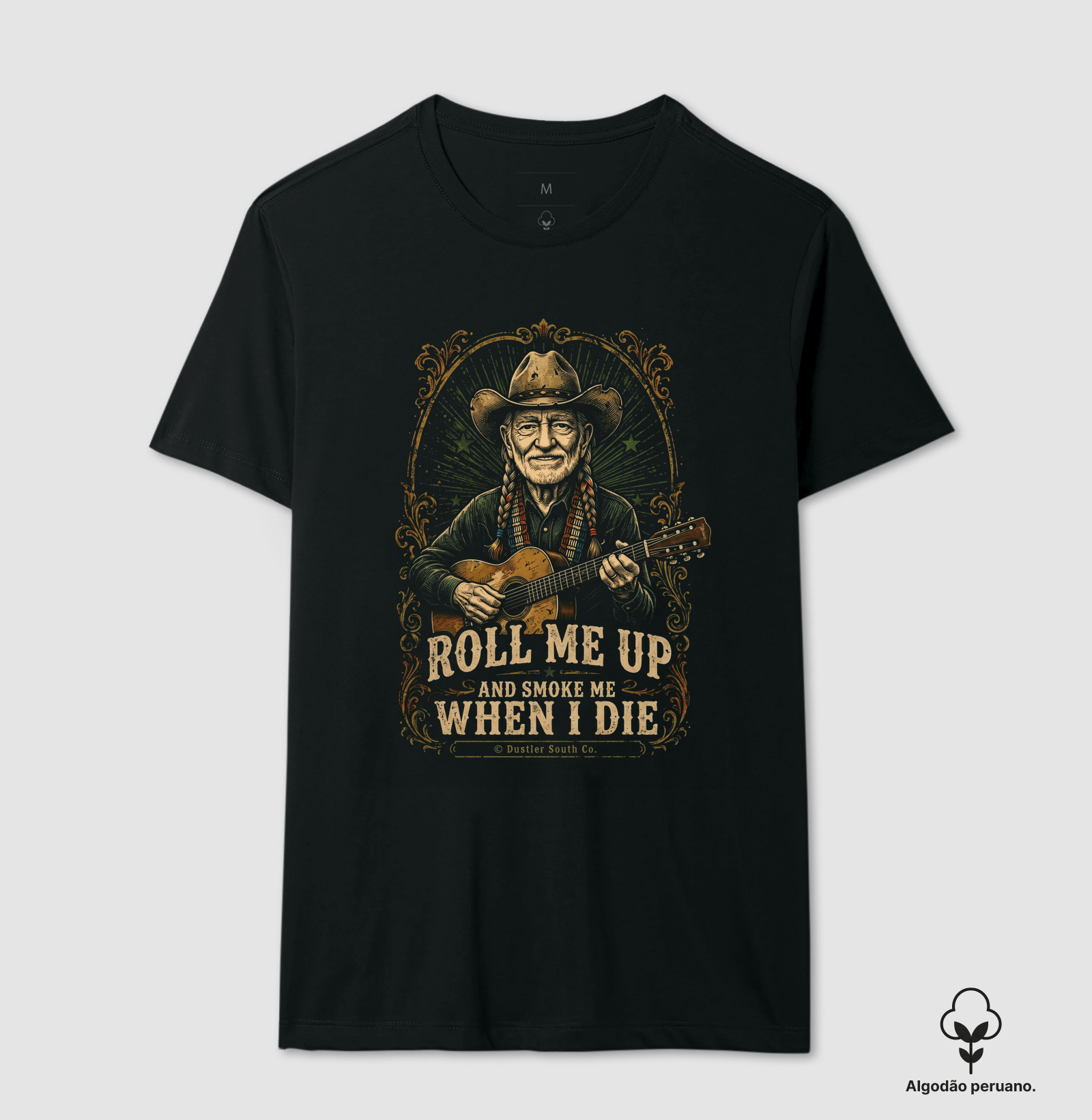 Camiseta Country Smoke me Willie - Imagem 4