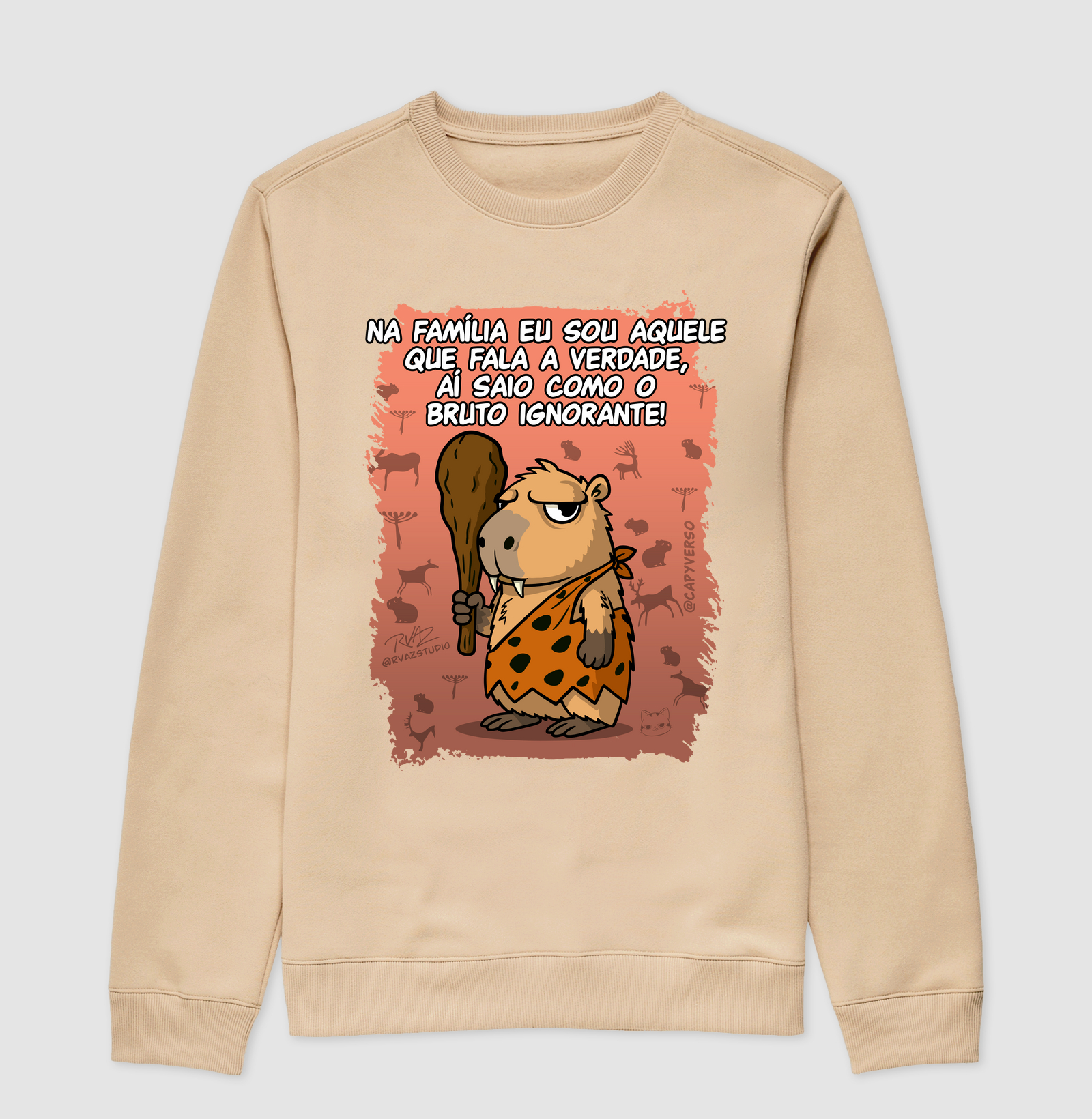 Camiseta Capivara Ignorante - Imagem 3