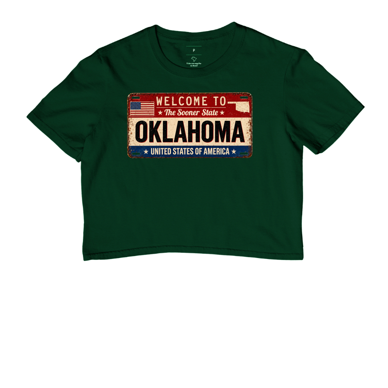 Oklahoma (placa envelhecida) - Imagem 5