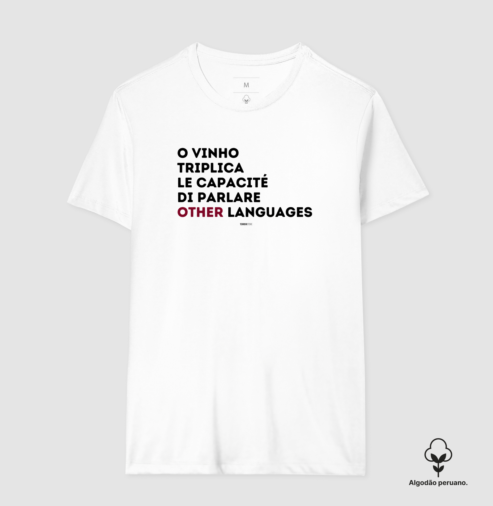 Camiseta O Vinho Triplica  - Imagem 4