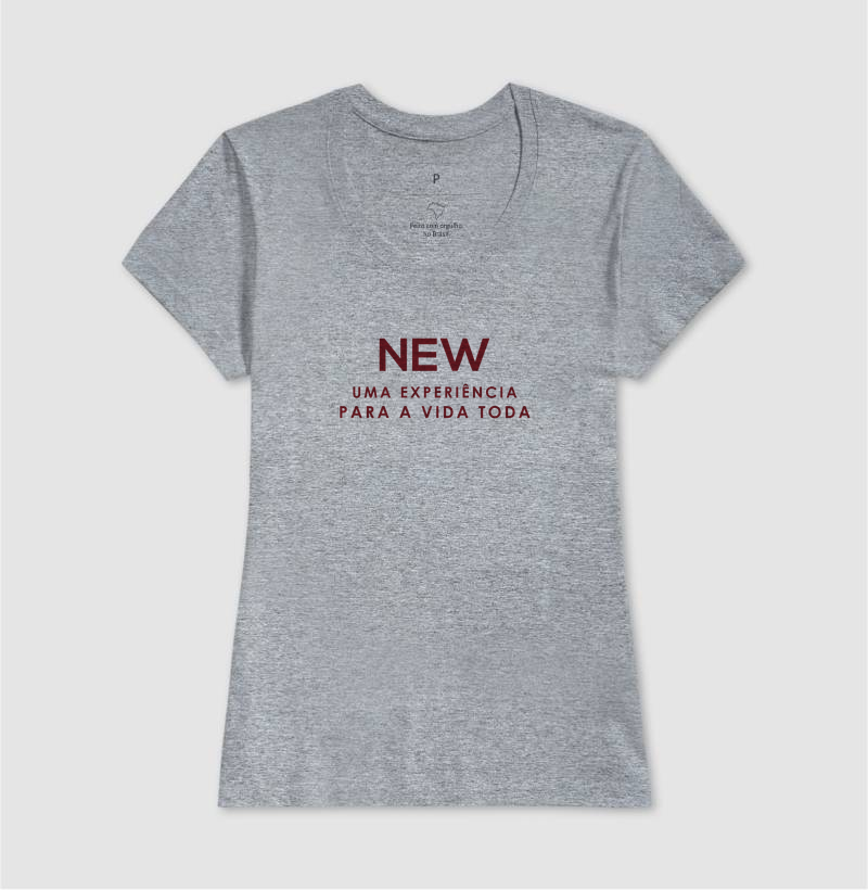 Camiseta NEW · Uma Experiência para a Vida Toda - Imagem 9