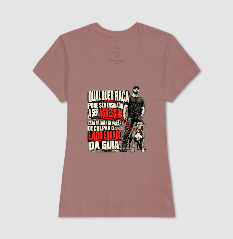 QUALQUER RAÇA PODE SER ENSINADA A SER AGRESIVA. ESTÁ NA HORA DE PARAR DE CILPAR O LADO ERRADO DA GUIA. - Imagem 17