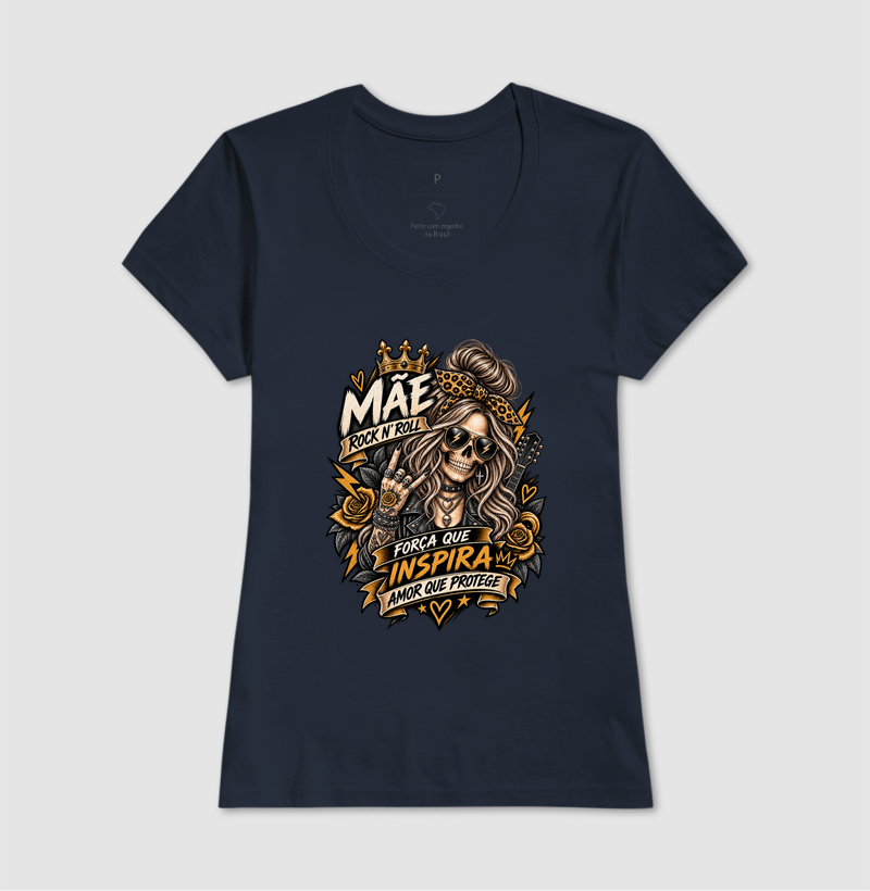 Camiseta Mãe Rock N’ Roll - Imagem 4