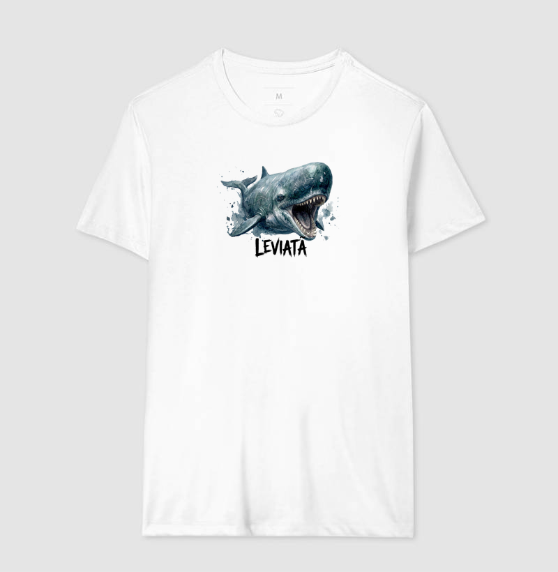  Camiseta DinossauroLeviatã Ataque Algodão Premium Dinoloco  - Imagem 2