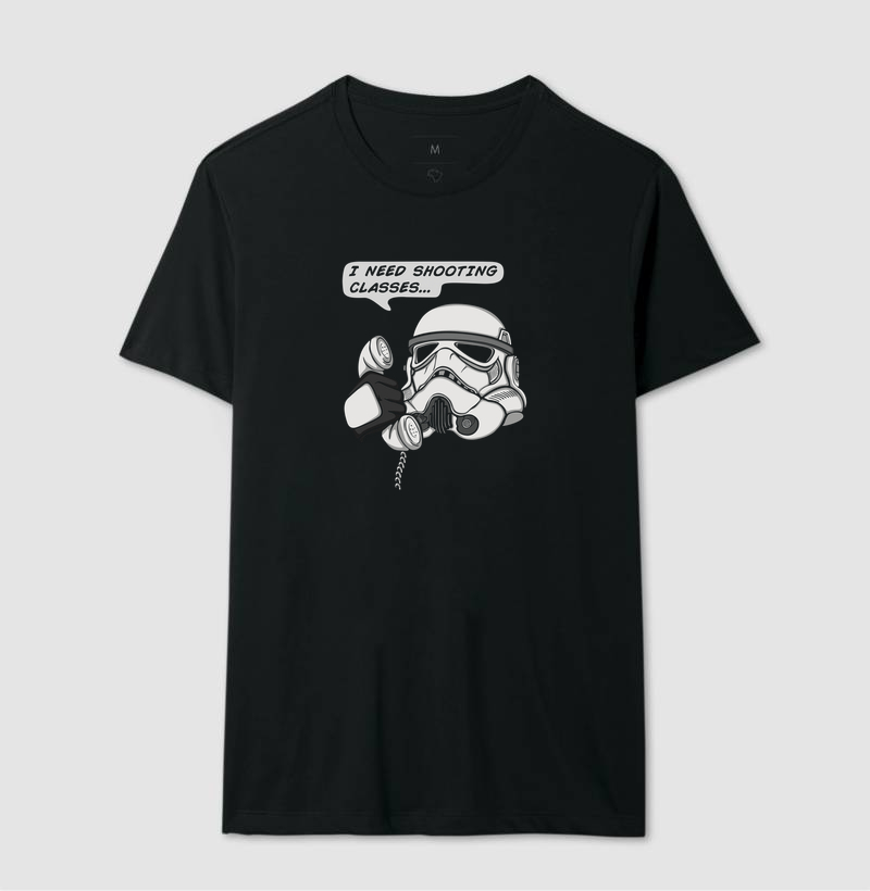 Camiseta I Need Shooting Classes - Imagem 2