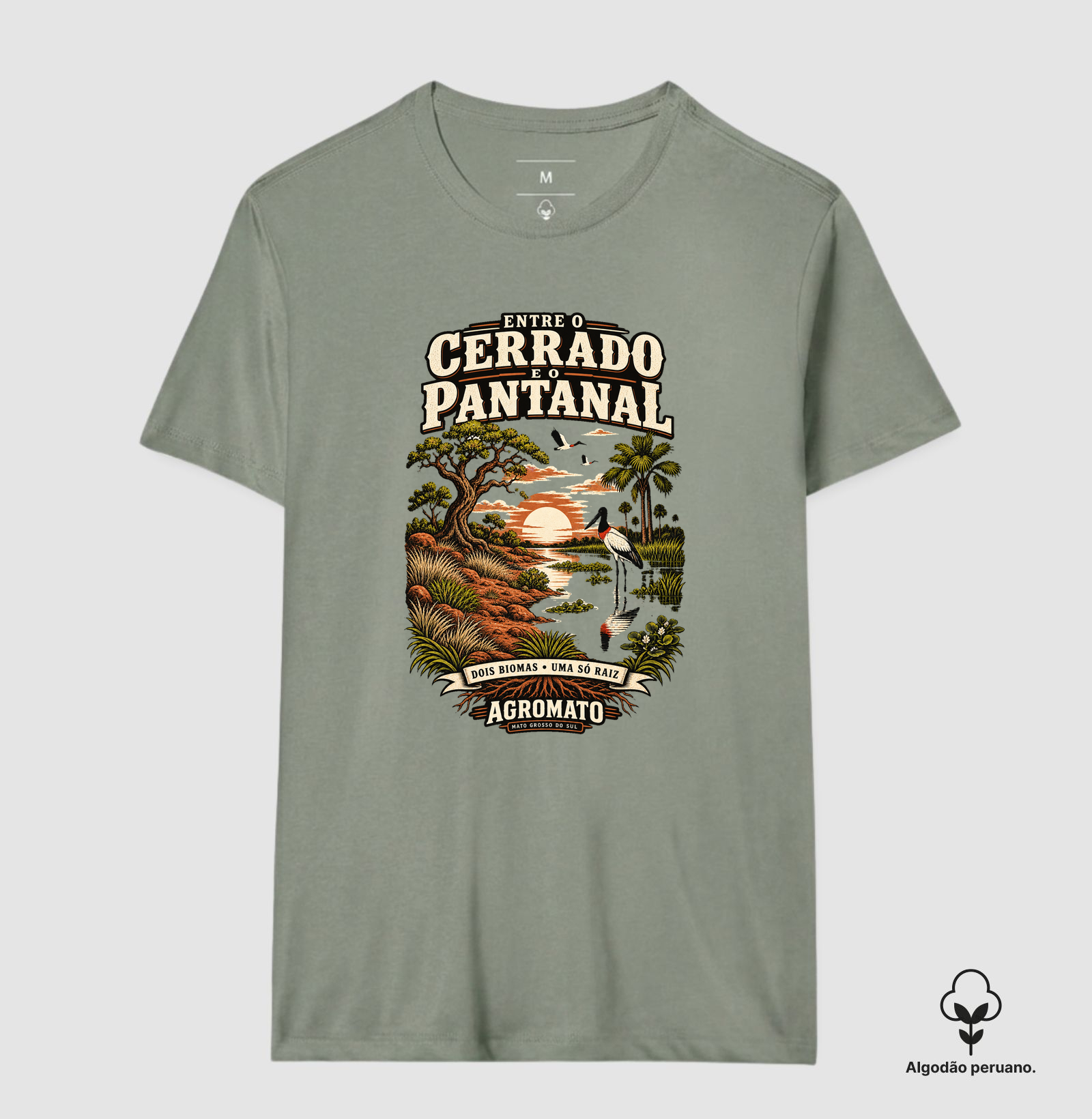 Camiseta Entre o Cerrado e o Pantanal - Imagem 8
