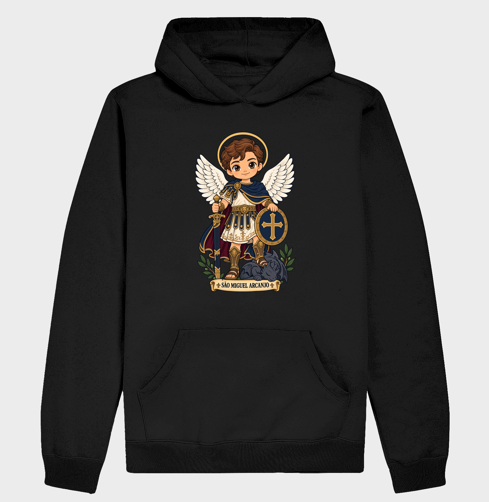 São Miguel Arcanjo estilo chibi - Imagem 2
