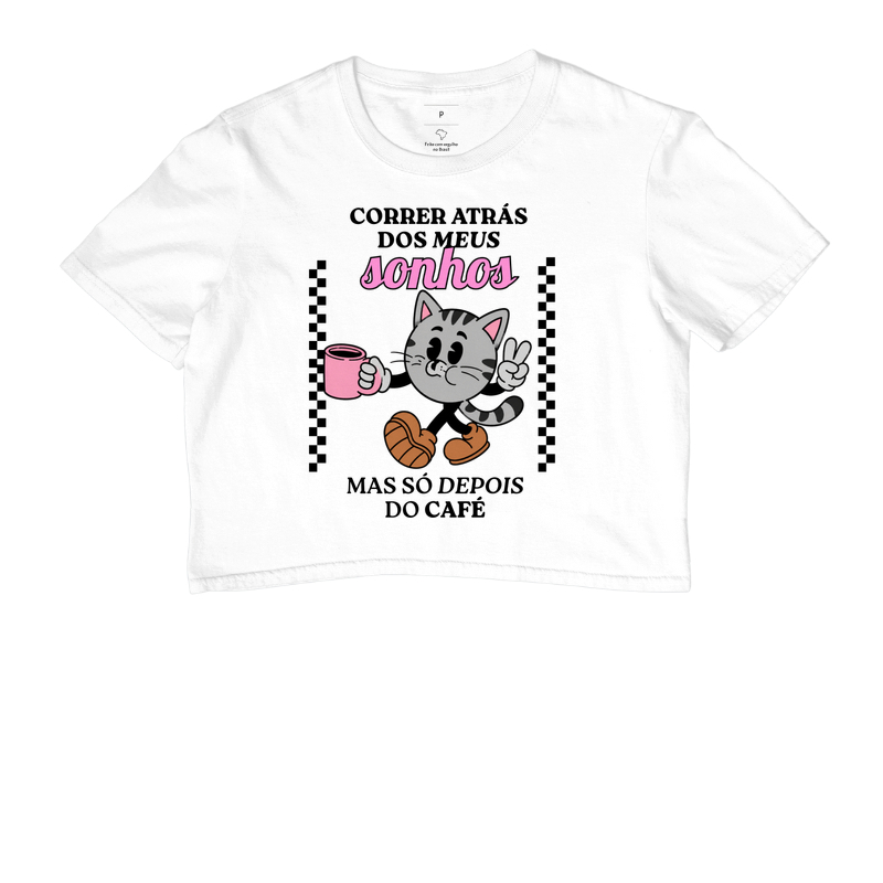 Gato Vintage "Sonhos e Café" - Imagem 2