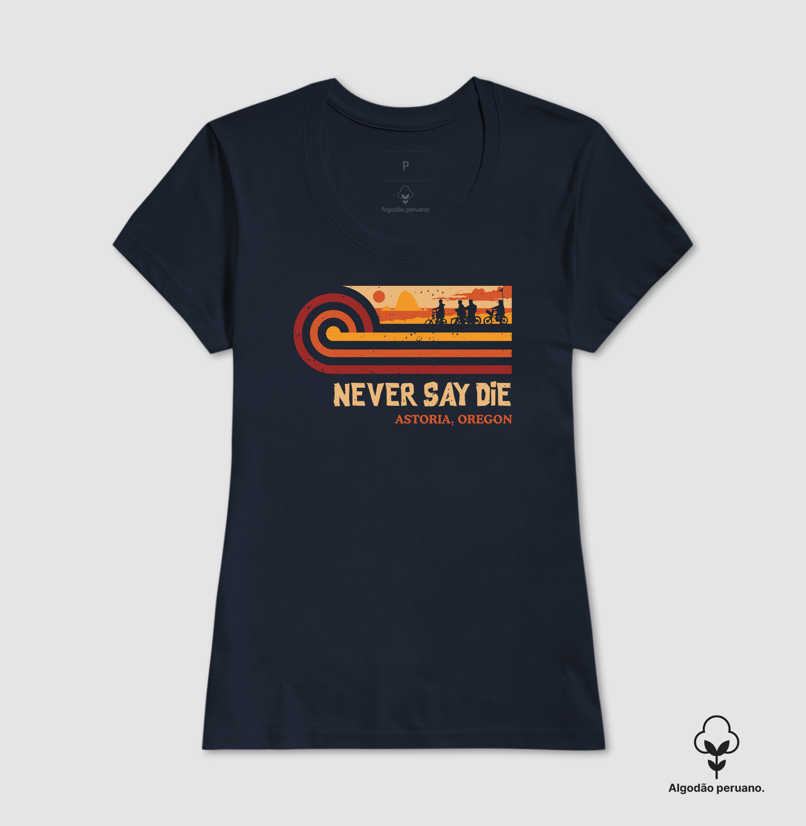 Camiseta Algodão Peruano Retro Vintage Docks - Imagem 4