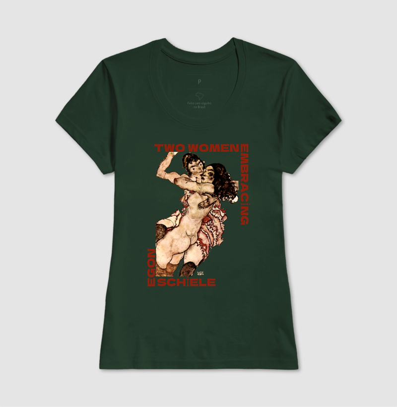 Duas mulheres se abraçando (1915) - Egon Schiele - Imagem 13