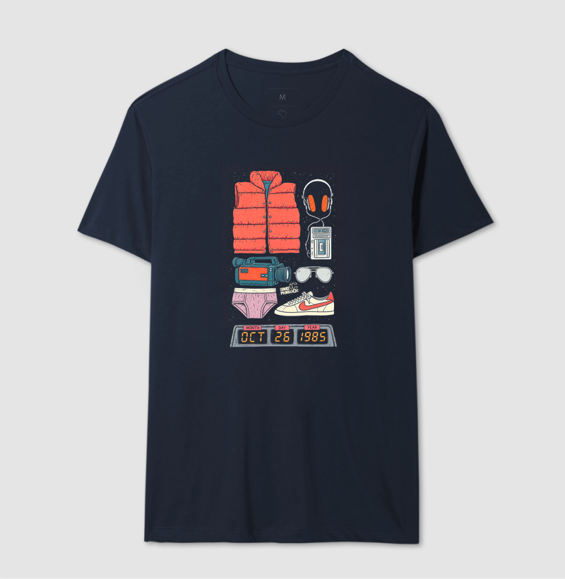 Camiseta Marty 1985 — De Volta para o Futuro - Imagem 5
