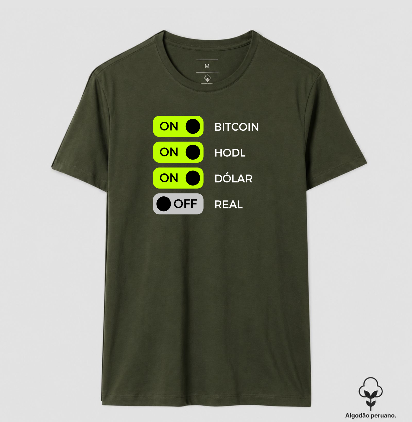 Camiseta Bitcoin HODL e Dólar - Imagem 9