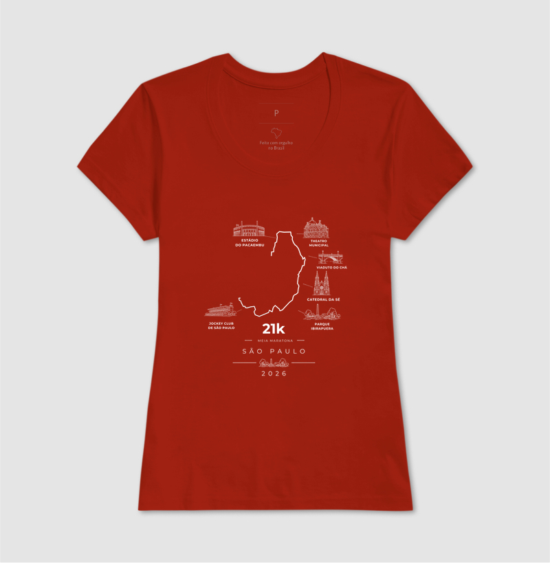 Camiseta Meia Maratona - 21 K Por São Paulo 2026 - Imagem 11