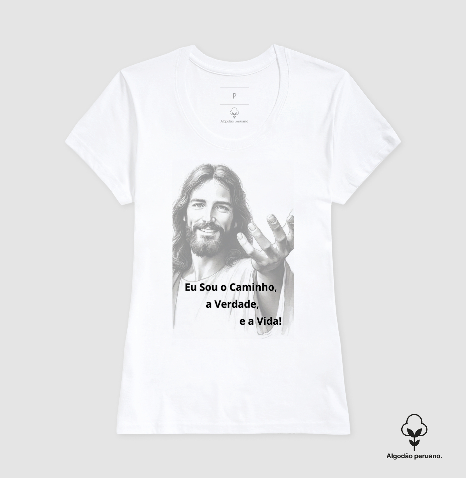 Camiseta Eu Sou o Caminho, a Verdade e a Vida - Imagem 3