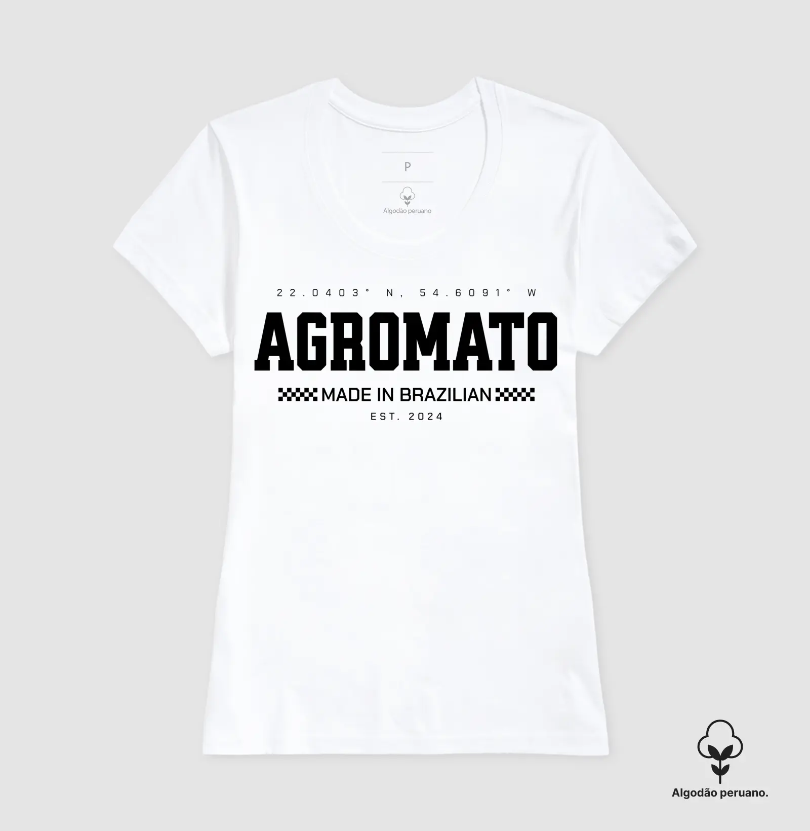 Camiseta Algodão Peruano Agro Mato - Imagem 3