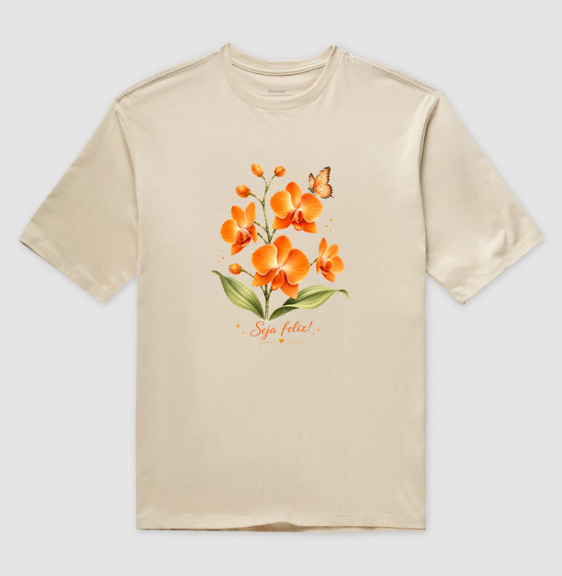 Camiseta Seja Feliz - Imagem 3