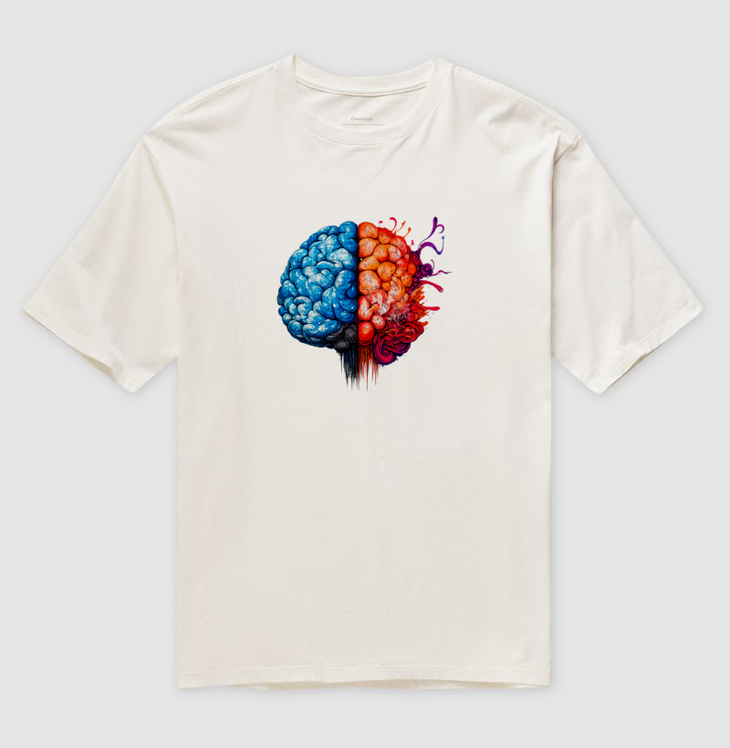 Camiseta - "2 Brains" - Imagem 4