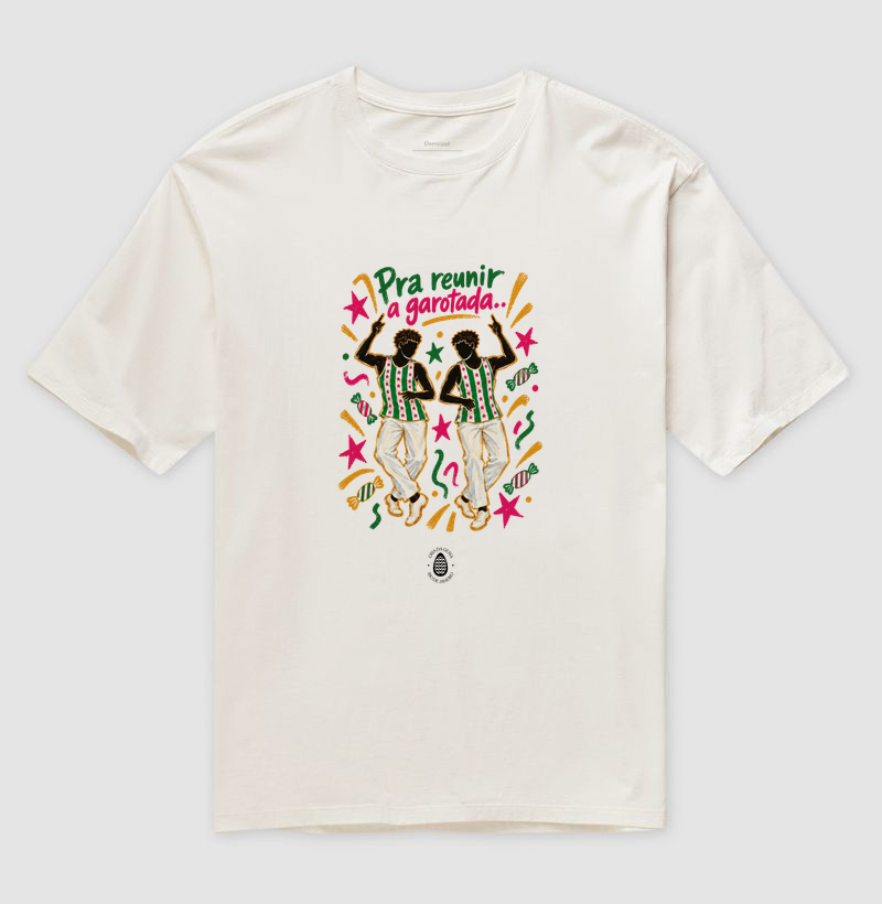 Camiseta Oversized Pra reunir a garotada - Imagem 4