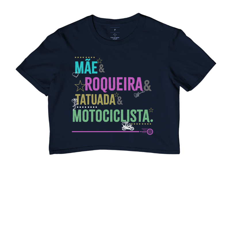 Mãe, Roqueira, Tatuada, Motociclista - Color - Imagem 4