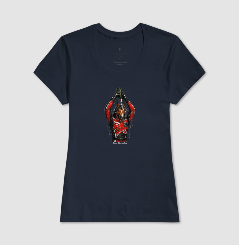 Camiseta Feminina Campeão de Corrida F1 - Imagem 7