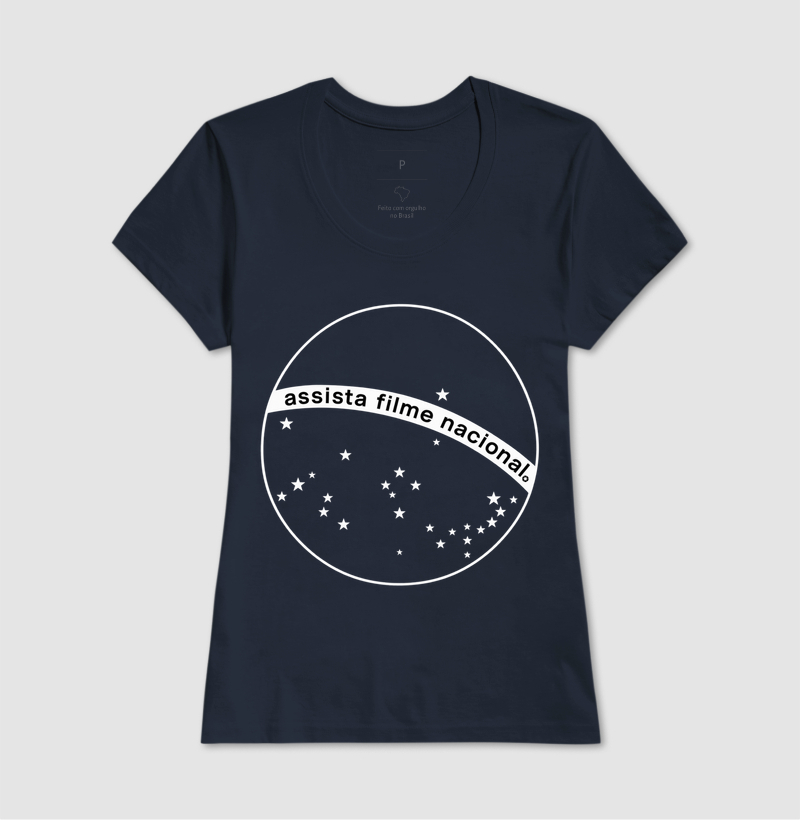 Camiseta Assista Filme Nacional(coleção Virada do Cinema Nacional) - Imagem 5