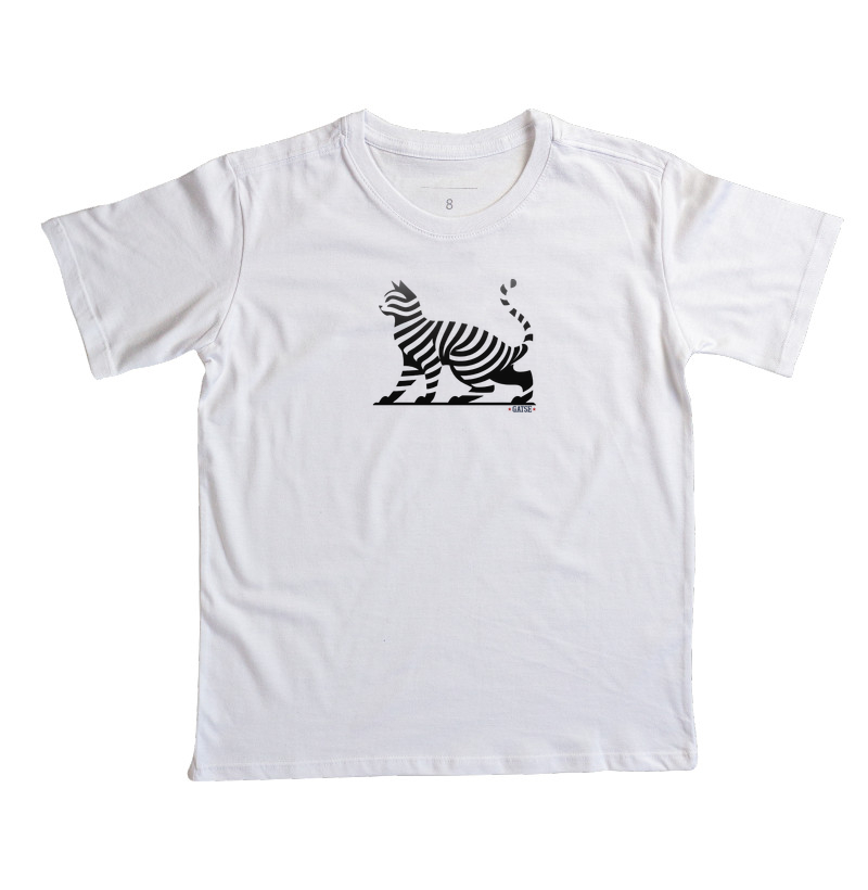 Infantil - Gato Listrado Gradiente - Imagem 3