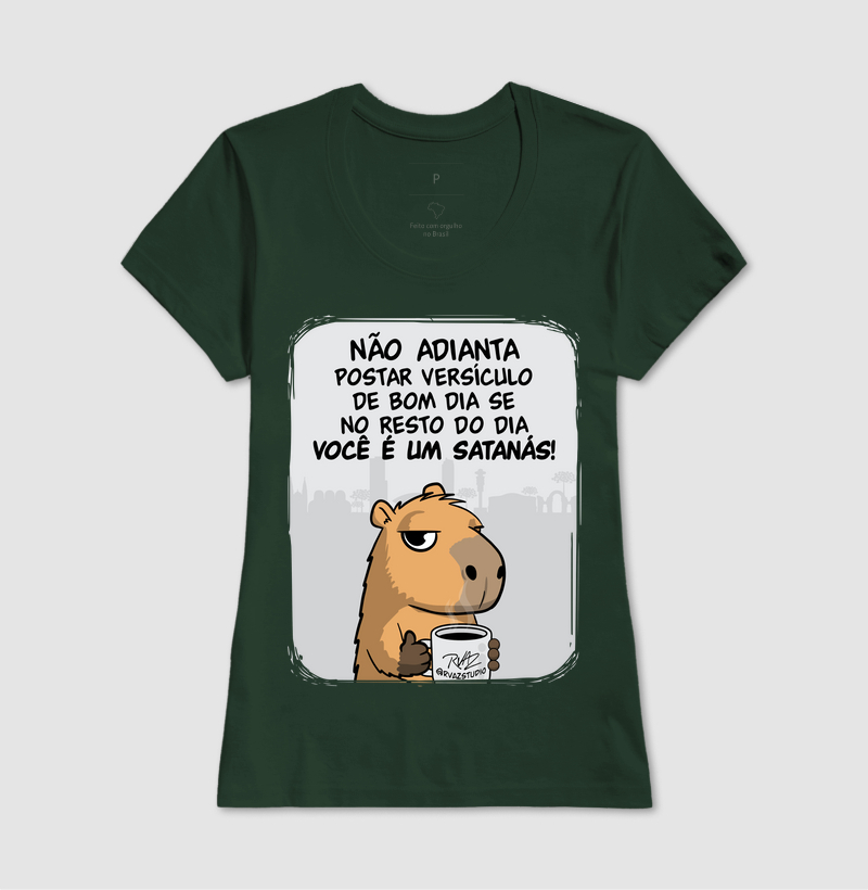 Camiseta Capivara Você é um Satanás - Imagem 13
