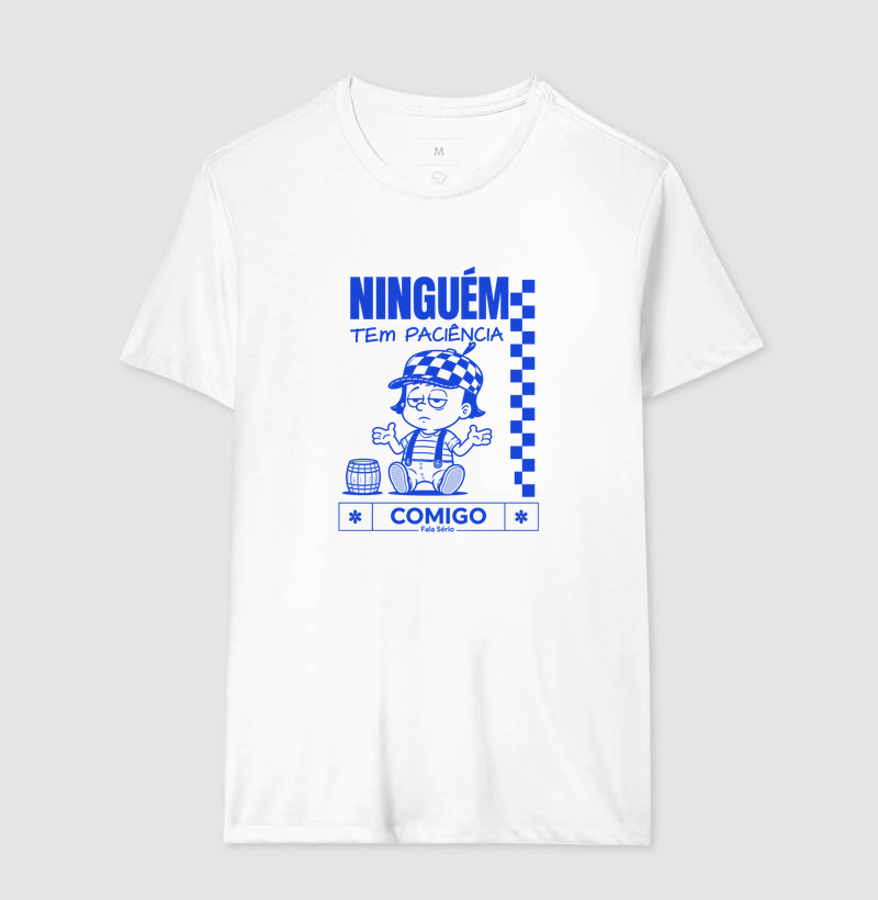 Camiseta Ninguém tem paciência comigo  - Imagem 4