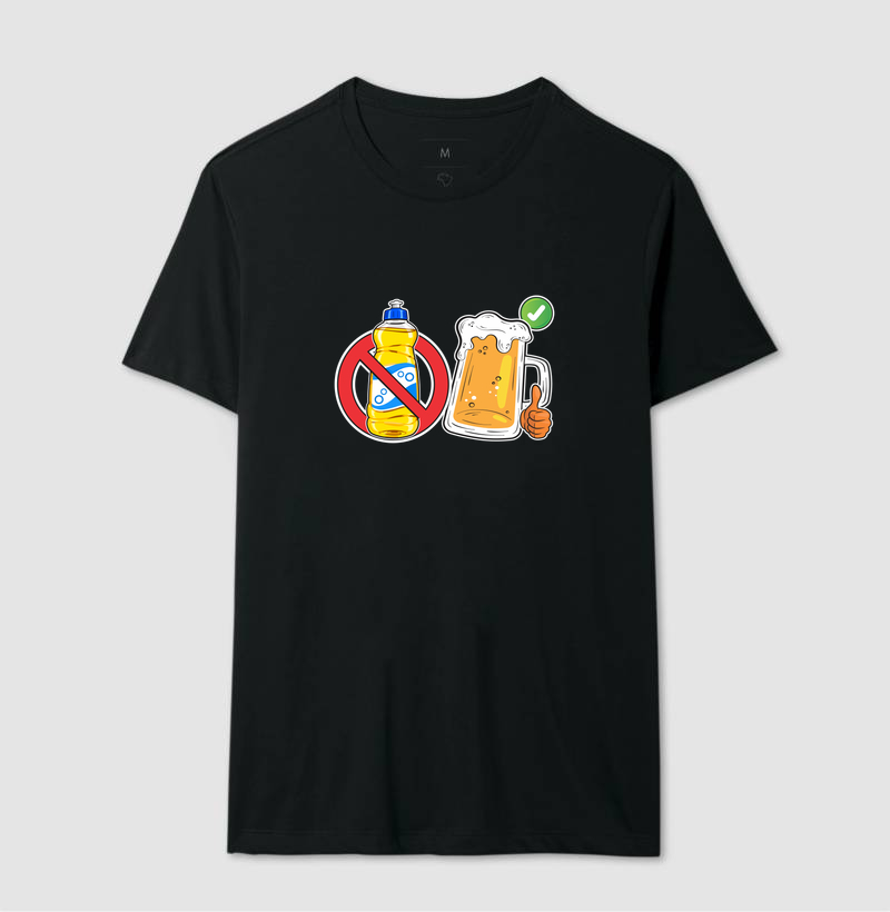 Camiseta Cerveja Sim em Algodão - Imagem 5