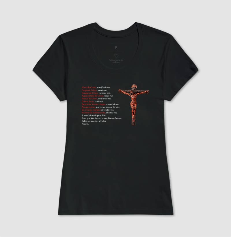 Camiseta Oração Alma de Cristo - Imagem 3