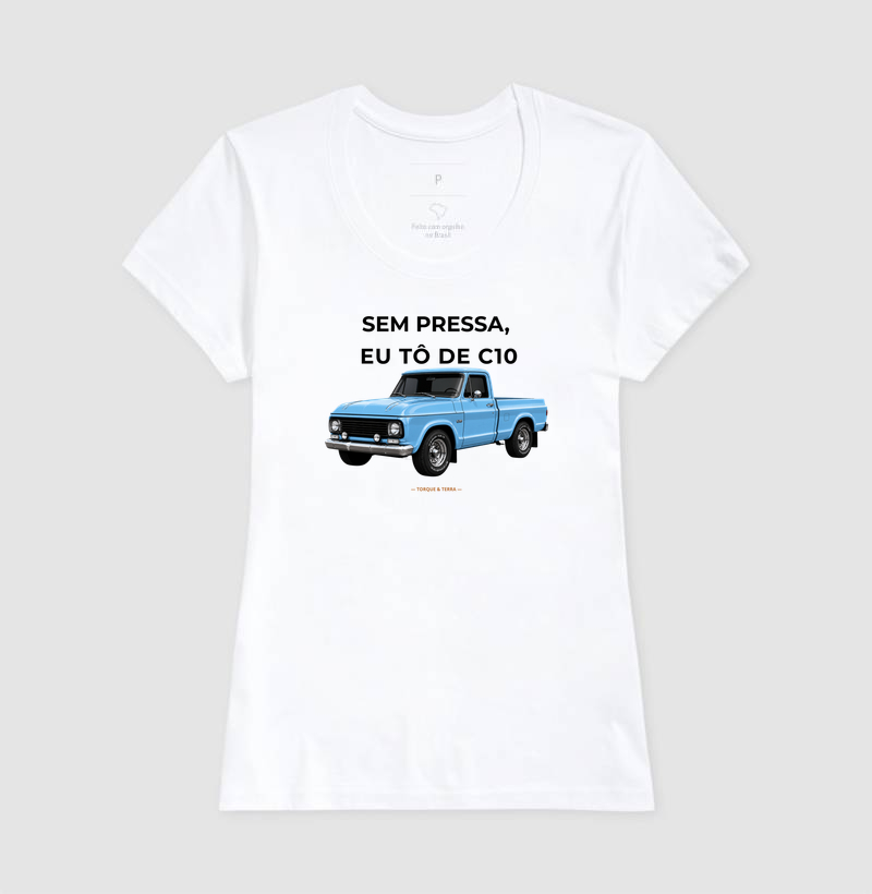 Sem pressa, eu tô de C10 - azul - Imagem 5