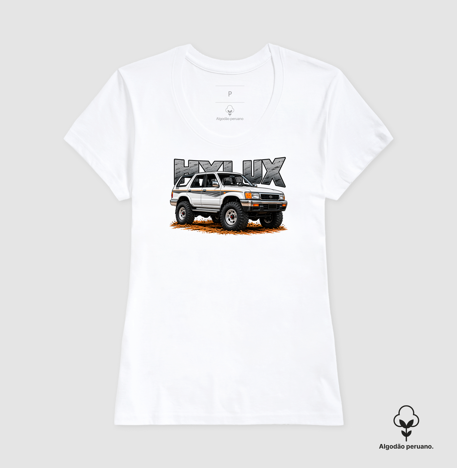 Camiseta em algodão peruano Hylux - Imagem 8