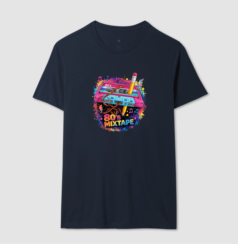 Camiseta Mix Tape Retro - Imagem 6