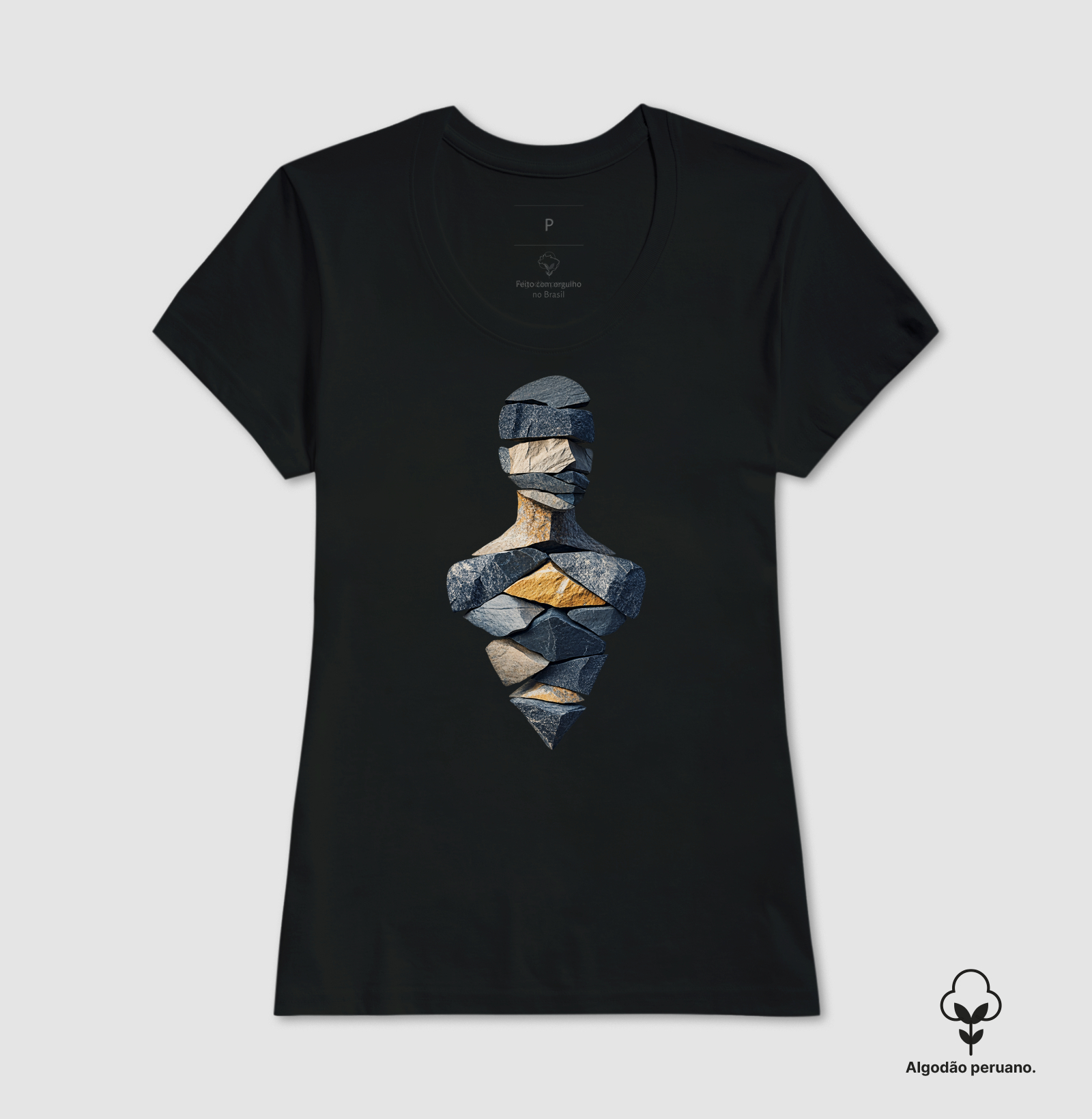 Camiseta Resiliência — Algodão Peruano - Imagem 12