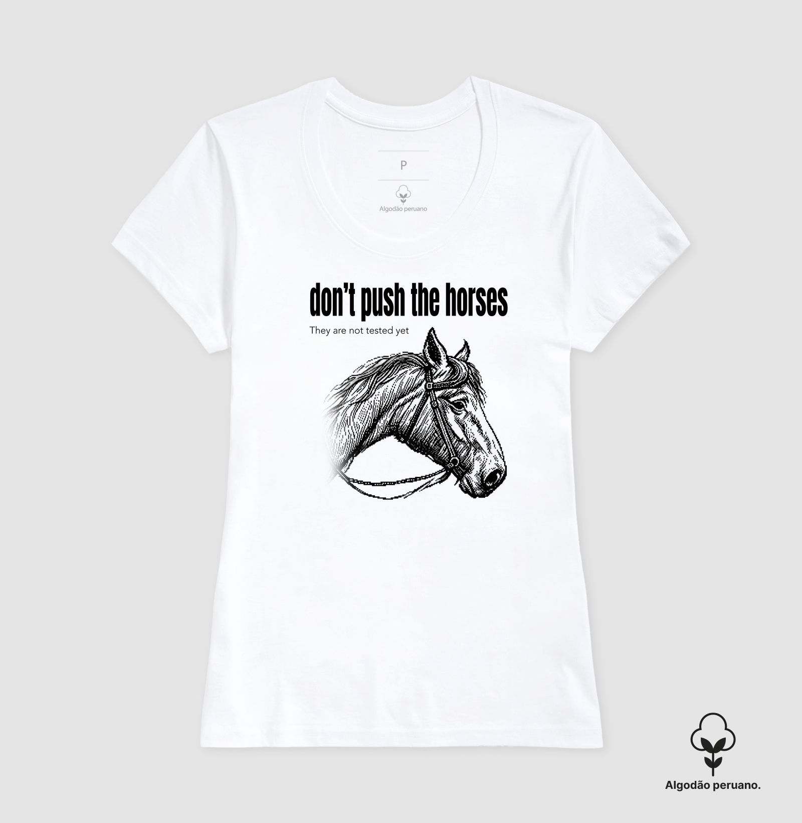 Don't Push the Horses | They Are Not Tested Yet | Go Horse - Imagem 8