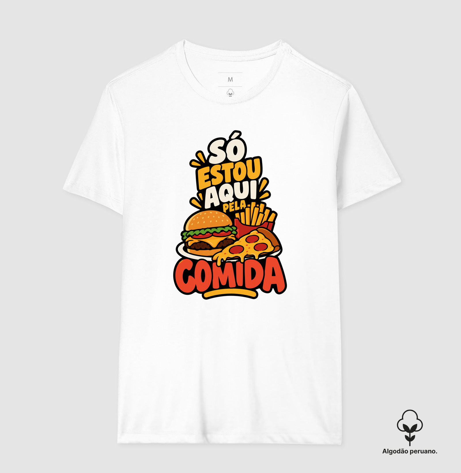 Só Estou Aqui pela Comida – Hambúrguer e Pizza - Imagem 8