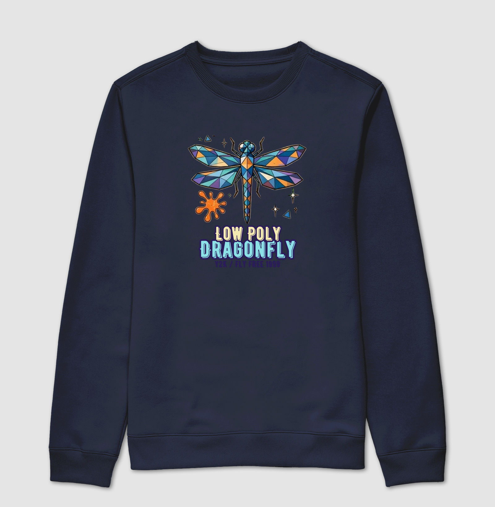 Camiseta Y2K Low Poly Dragonfly - Imagem 5