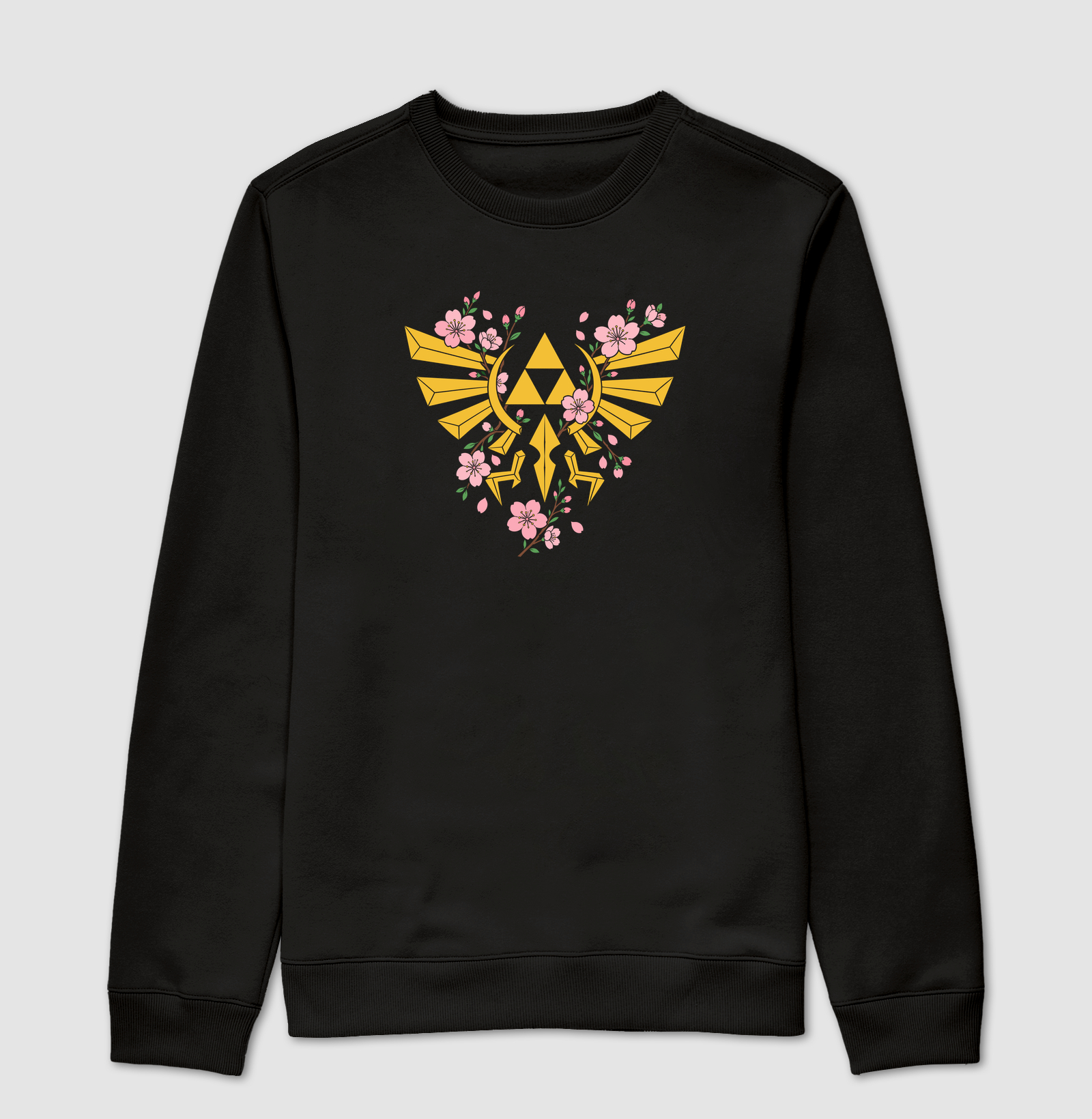 Triforce de Sakura – Brasão Florido - Imagem 4