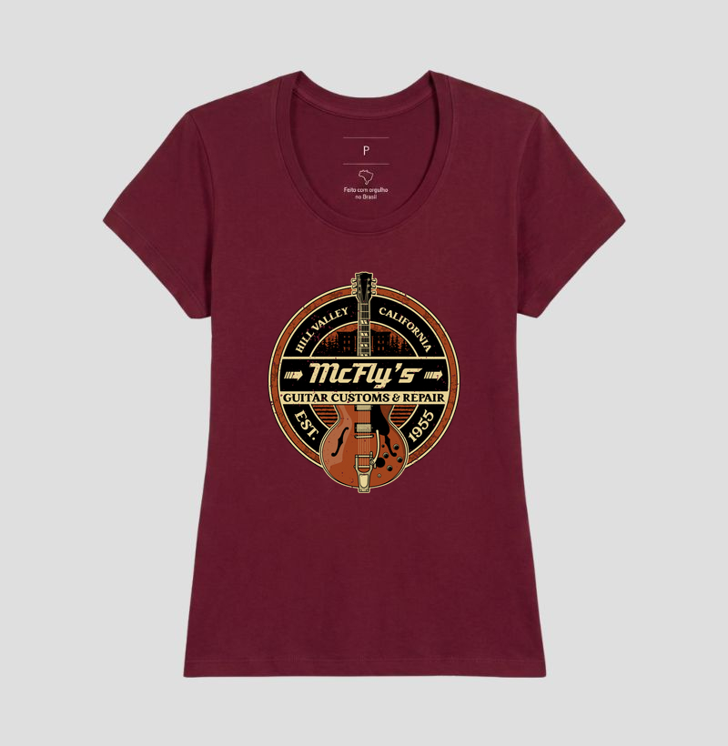 Camiseta McFly's Guitar Customs - Imagem 9