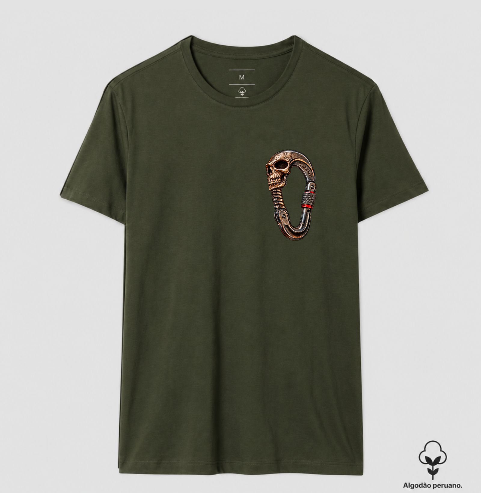 Skull Carabiner, Mosquetão no Peito - Imagem 7