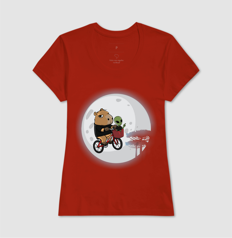 Camiseta Capivara Extraterrestre retro - Imagem 7