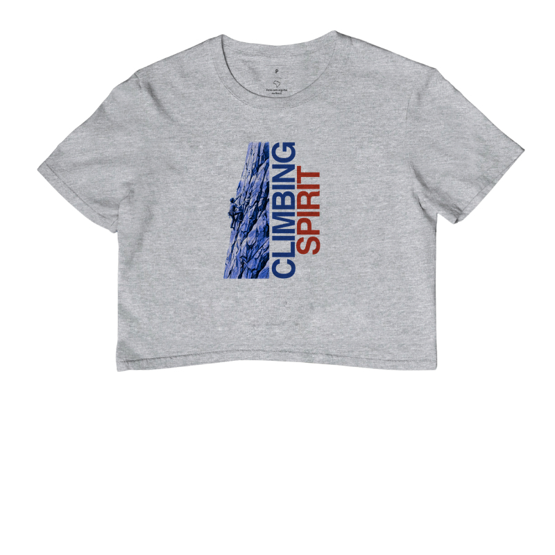 Camiseta Cropped Falésia & Magnésio | Climbing Spirit - Imagem 7
