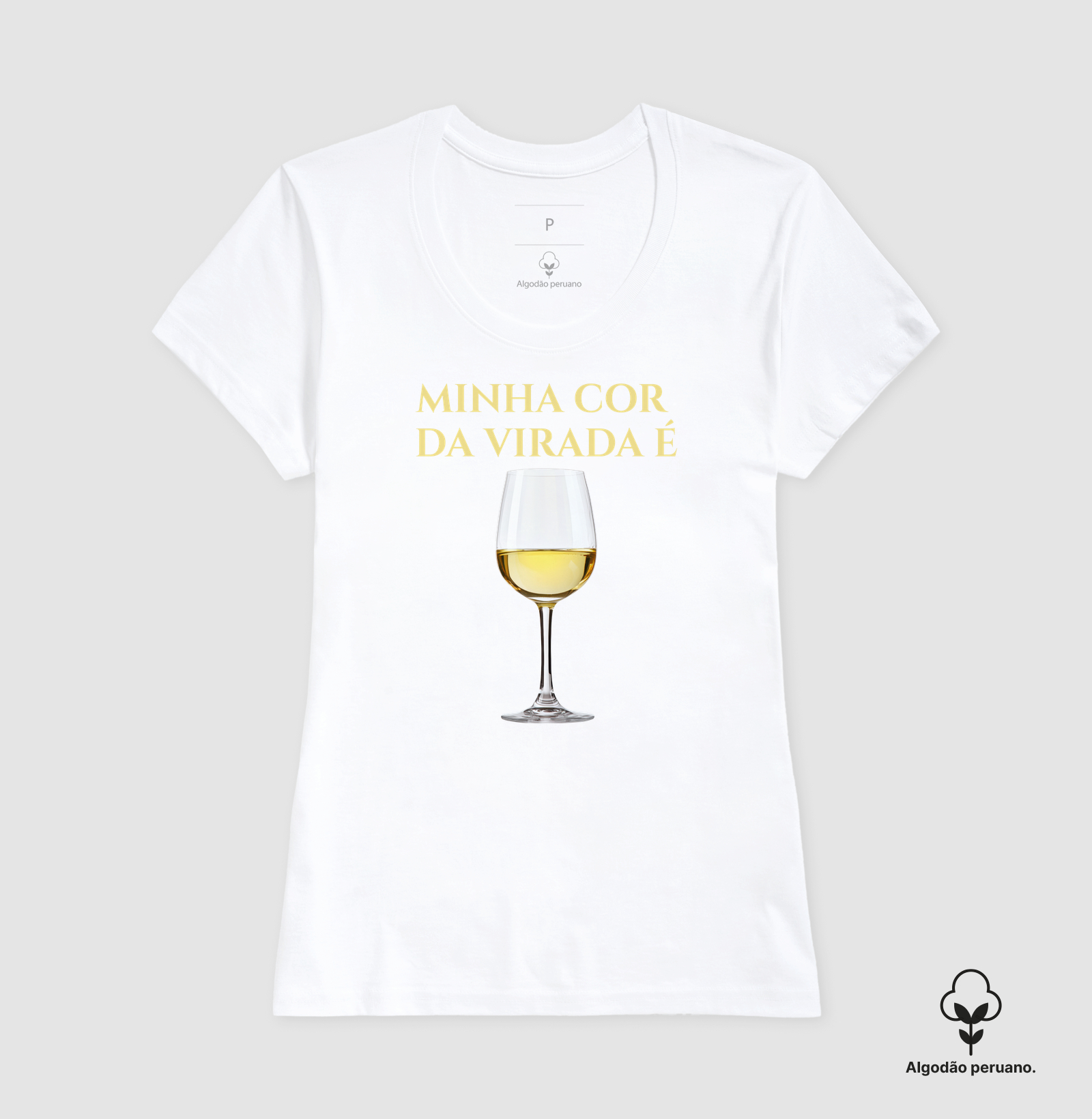 Camiseta Cor da Virada - Branco - Imagem 2