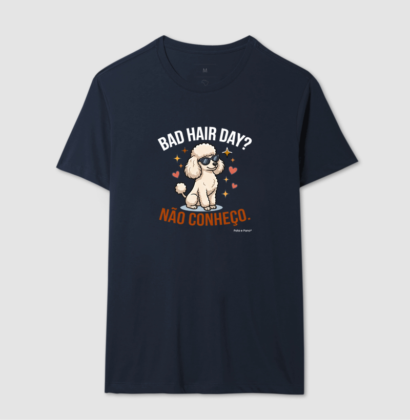 CAMISETA POODLE BAD HAIR - Imagem 6