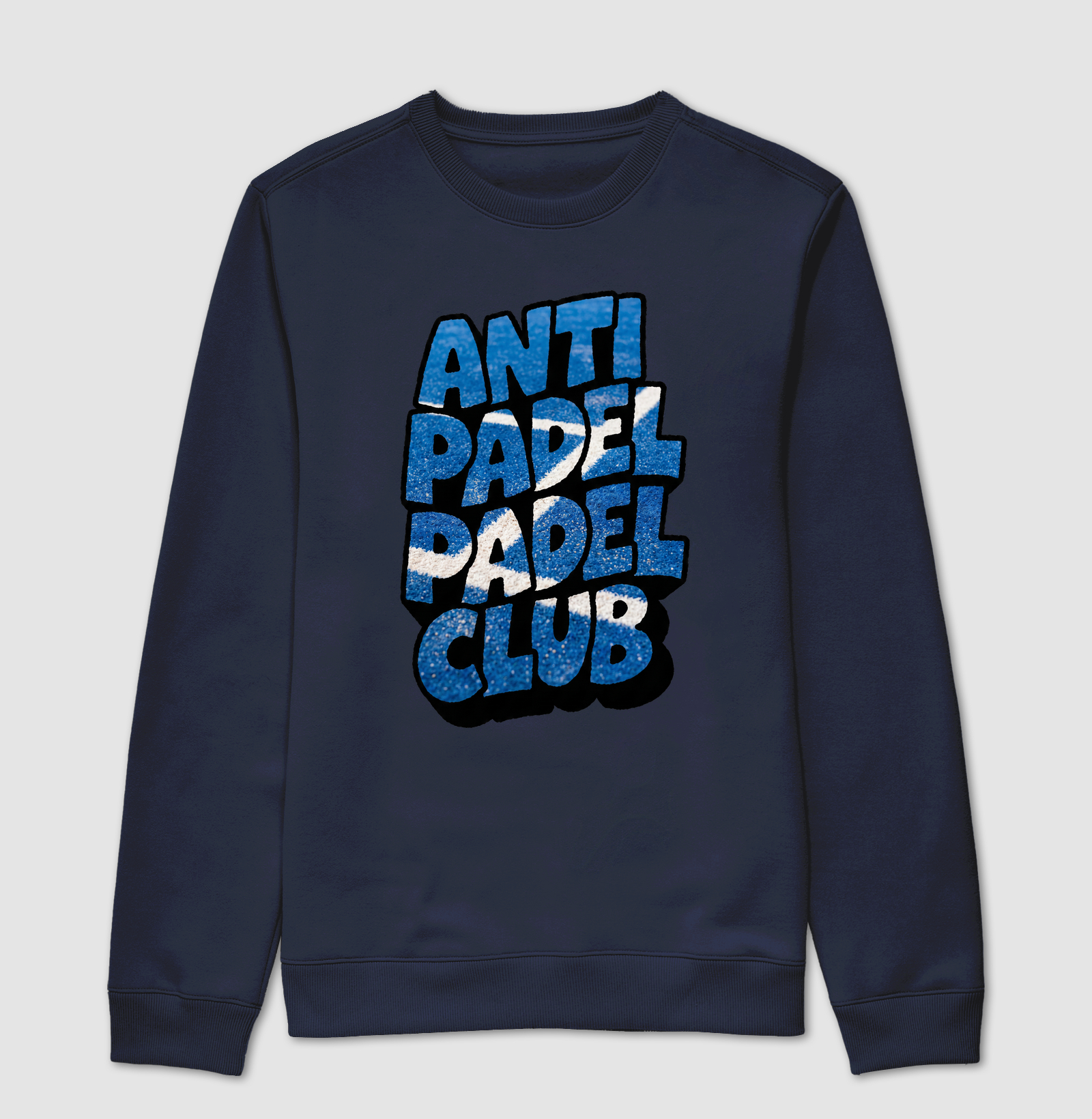 Camiseta Anti Padel Padel Club Quadra Azul - Imagem 5