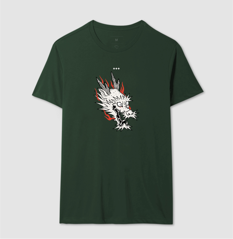Camiseta Cabeça de Dragão - Imagem 10