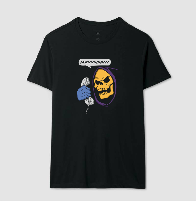 Camiseta Myah Phone Skeletor - Imagem 2