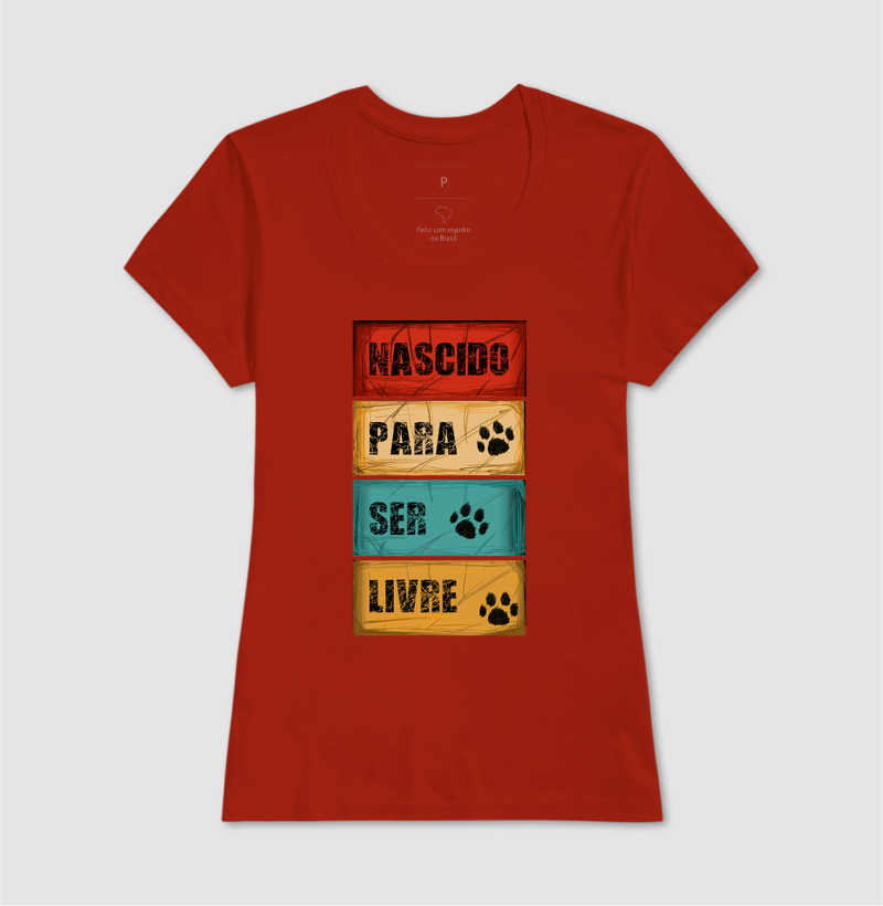 Camiseta Nascido para Ser Livre - Imagem 14